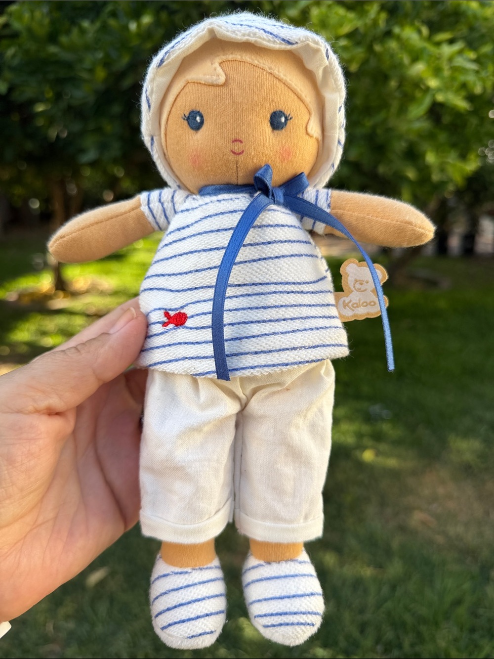 Kaloo - Tendresse Eli Soft Doll  - Cuddling with Plush Figure Toys